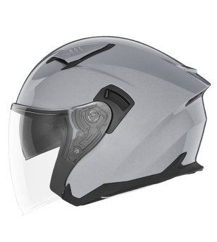 CASQUE JET DOUBLE ECRAN NOX N130 GRIS NARDO T53-54 XS - CE 22.06