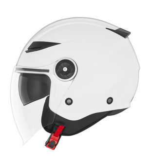 CASQUE JET DOUBLE ECRAN NOX N181 BLANC  T53-54 XS - CE 22.06