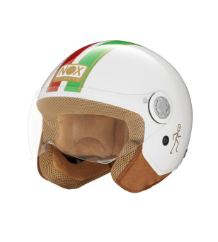 CASQUE JET NOX N210 EVO BLANC ITALIE T53-54 XS - CE 22.06