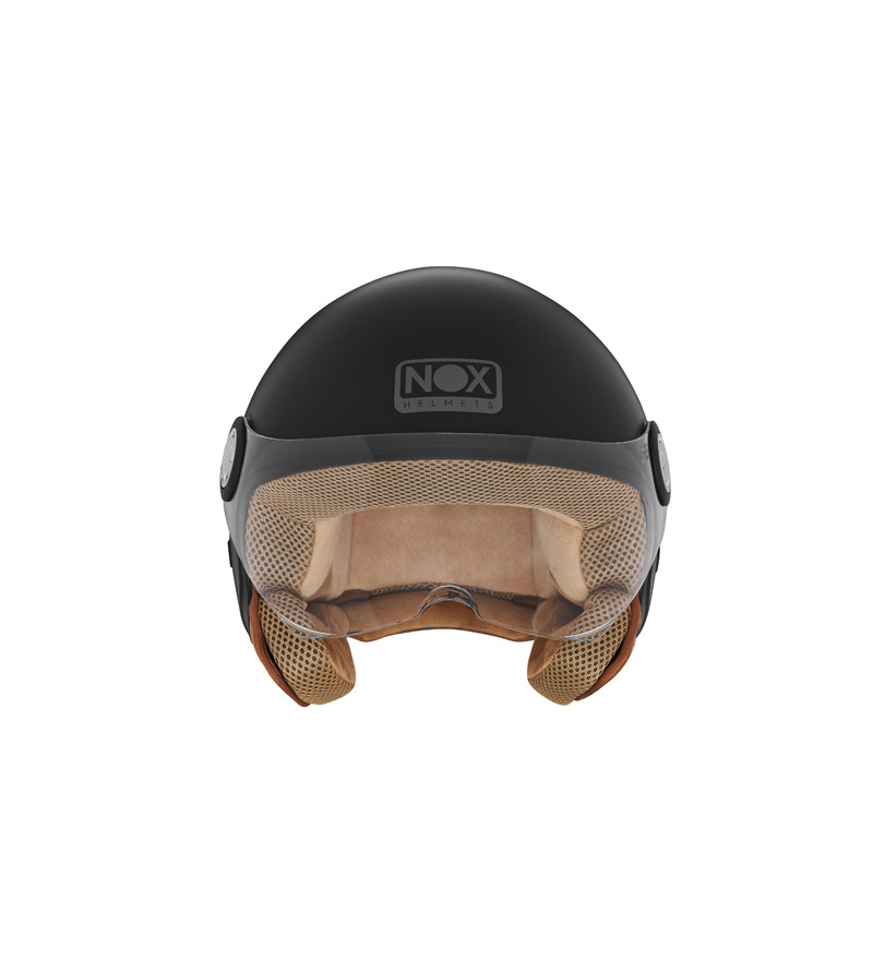 CASQUE JET NOX N210 EVO NOIR MAT T57-58 M - CE 22.06