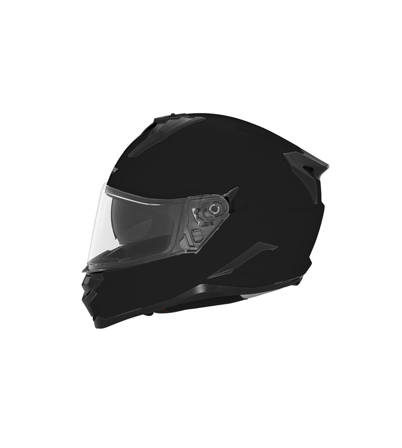 CASQUE INTEGRAL DOUBLE ECRAN  NOX N304S NOIR BRILLANT T59-60 L - CE 22.06