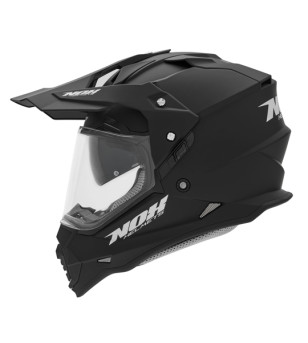 CASQUE CROSS DOUBLE ECRAN NOX N312NOIR MAT T53-54 XS - CE 2 2.06