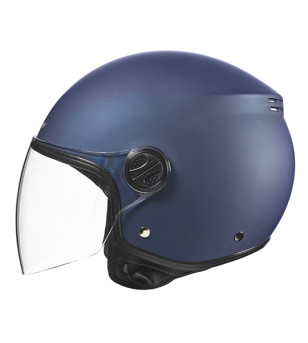 CASQUE JET NOX N608 BLEU METALLISEMAT T53-54 XS - CE 22.06