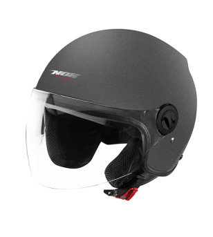 CASQUE JET NOX N608 MAT TITANIUM T53-54 XS - CE 22.06