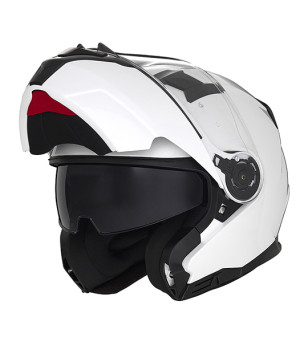 CASQUE MODULABLE NOX N966 BLANC PERLE T53-54 XS - CE 22.06