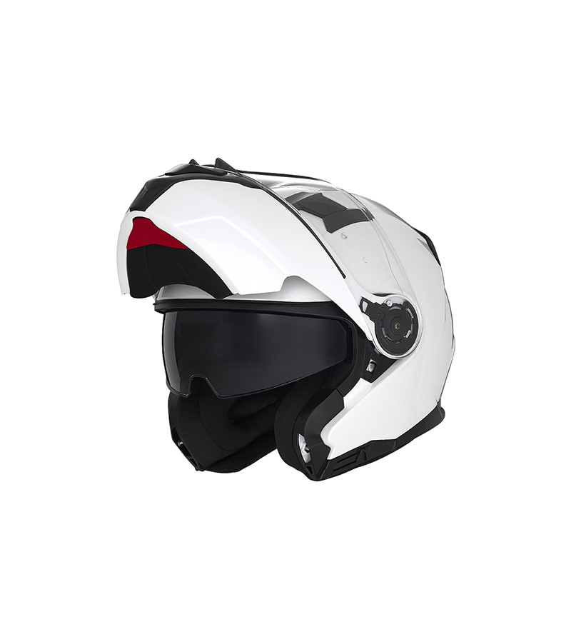 CASQUE MODULABLE NOX N966 BLANC PERLE T53-54 XS - CE 22.06