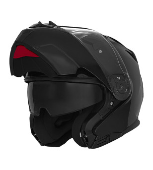 CASQUE MODULABLE NOX  N966 NOIR BRILLANT T53-54 XS - CE 22.06