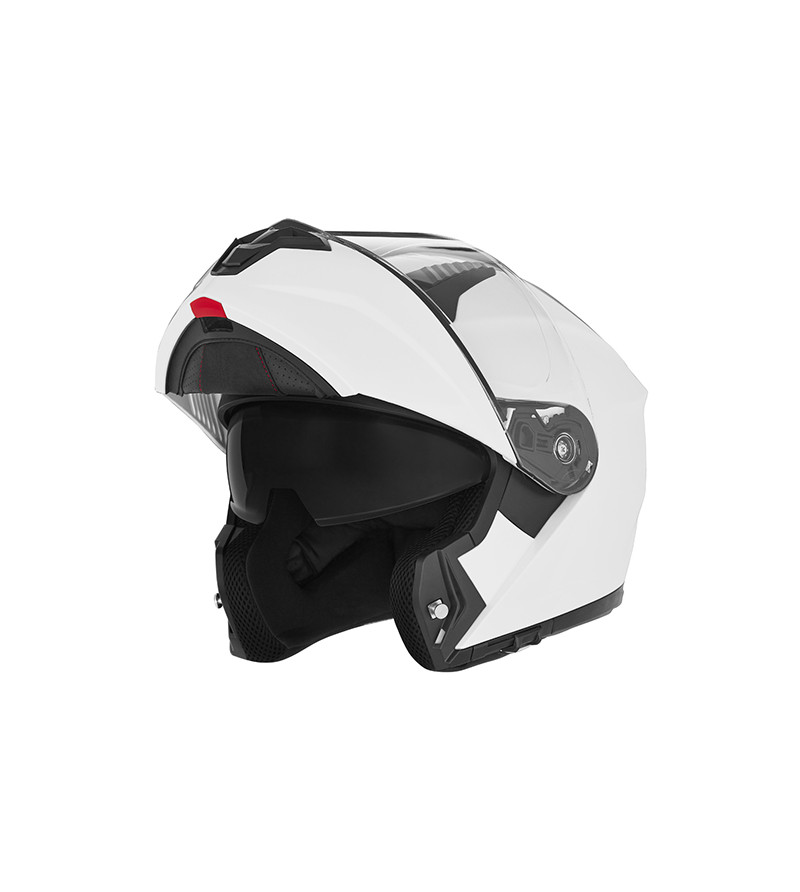 CASQUE MODULABLE NOX N968 BLANC PERLE T53-54 XS - CE 22.06