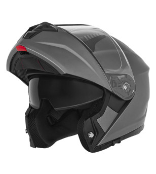 CASQUE MODULABLE NOX N968 MAT TITANIUM T59-60 L - CE 22.06