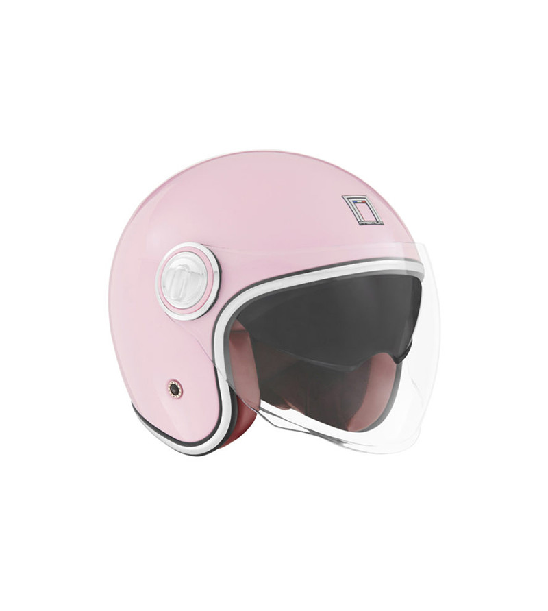 CASQUE JET NOX PREMIUM HERITAGE ROSE PASTEL T59-60 L - CE 22.06
