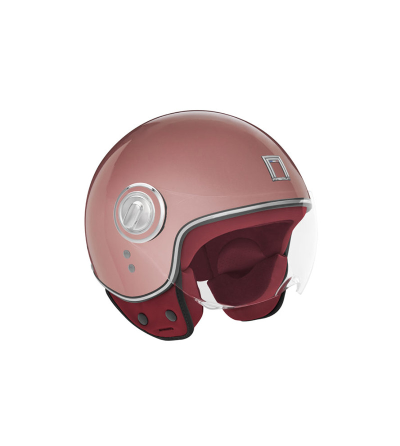 CASQUE JET NOX PREMIUM  IDOL ROSE OR T55-56 S - CE 22.06