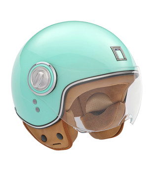 CASQUE JET NOX PREMIUM IDOL  VERT PASTEL T53-54 XS - CE 22.06