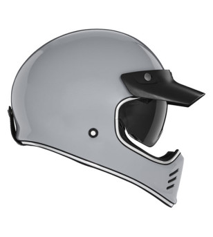 CASQUE CROSS NOX PREMIUM  SEVENTY II GRIS NARDO T53-54 XS - CE 22.06