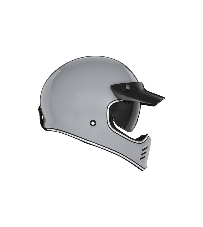 CASQUE CROSS NOX PREMIUM  SEVENTY II GRIS NARDO T53-54 XS - CE 22.06