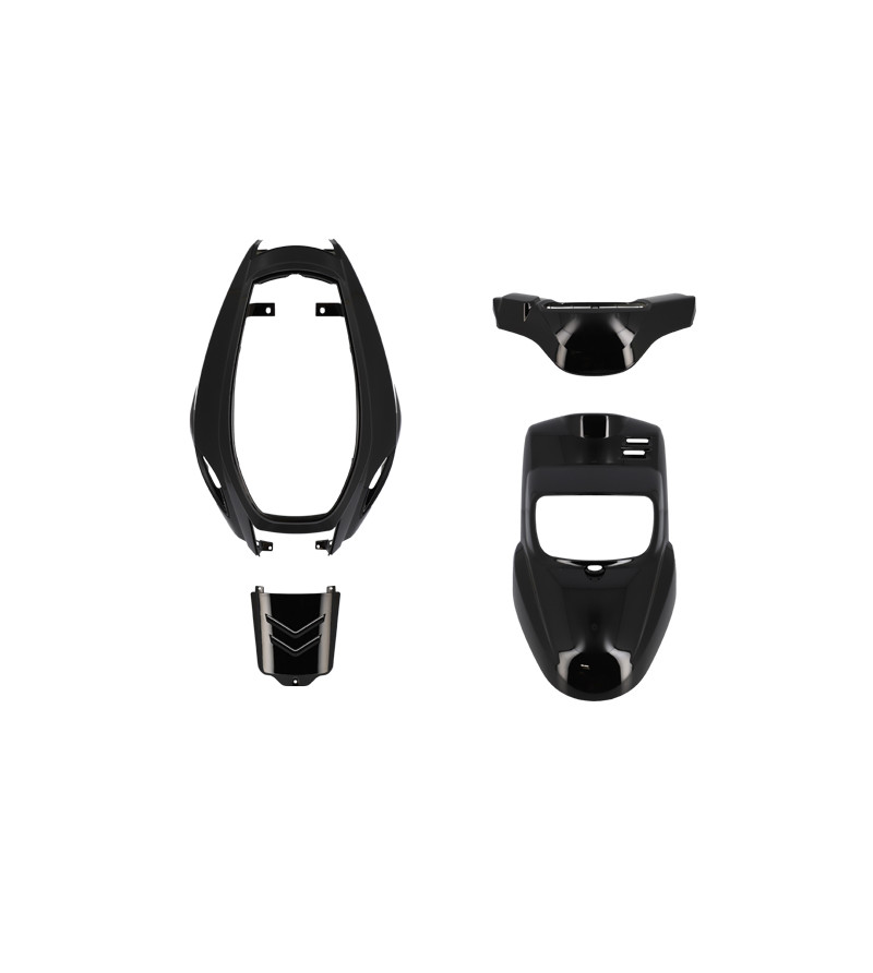 CARROSSERIE SCOOTER TUN'R KIT ADAPT. BOOSTER/BW'S 2004- NOIR VERNI (4 PCS) SCOOTER sur le site du spécialiste des deux roues ...