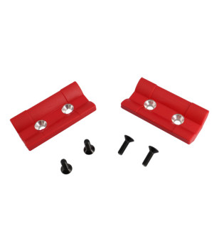 MACHOIRE/MORS POUR PIED D'ATELIER VELO OPTIMIZ LEVAGE ELECTRIQUE ROUGE (REF 517345)