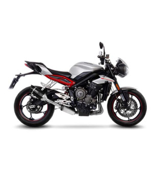 POT MOTO LEOVINCE LV PRO CARBONE ADAPT. TRIUMPH STREET TRIPLE 765 S/R/RS DE 2017 - 2022